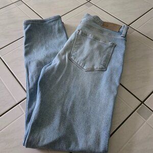 Paige Federal Slim Straight Jeans Nix Wash 30x29